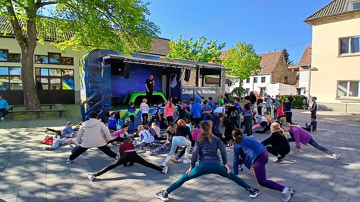 HoffExpress im Schulhof