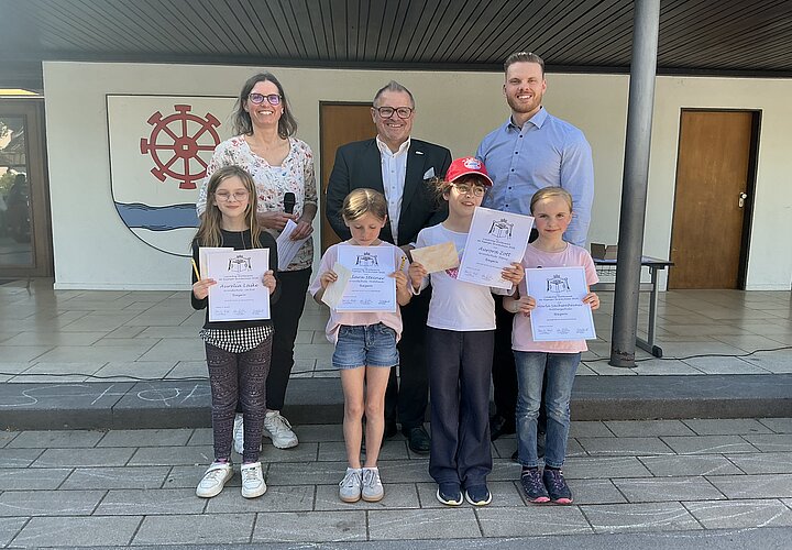Sieger Lesewettbewerb